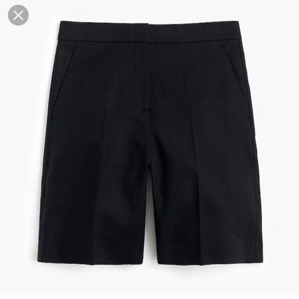 ISO J.Crew Collection Bermuda Linen Short